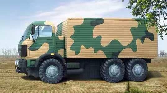 三穗充气军事车
